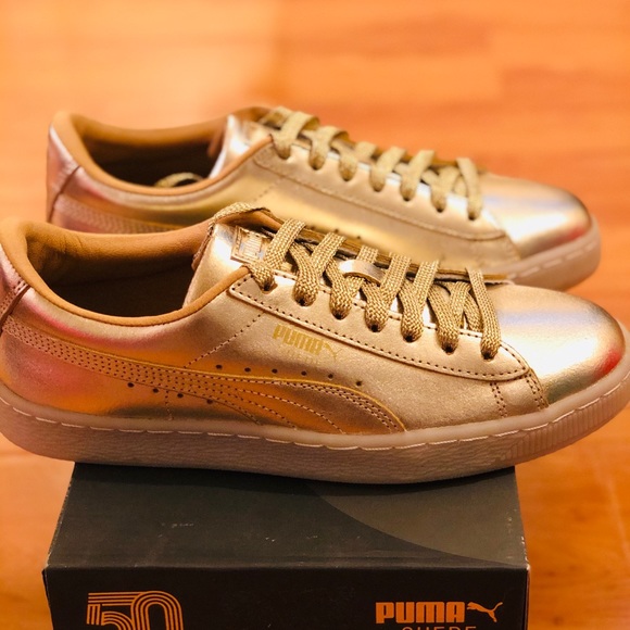 Puma Suede Jr 50th Gold - Picture 4 of 6